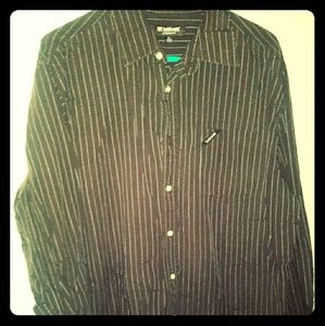 Ecko United Brown button down shirt long sleeve